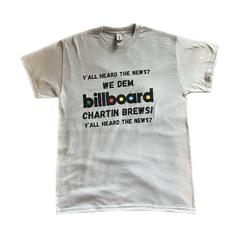 Billboard Chartin' Brews Shirt